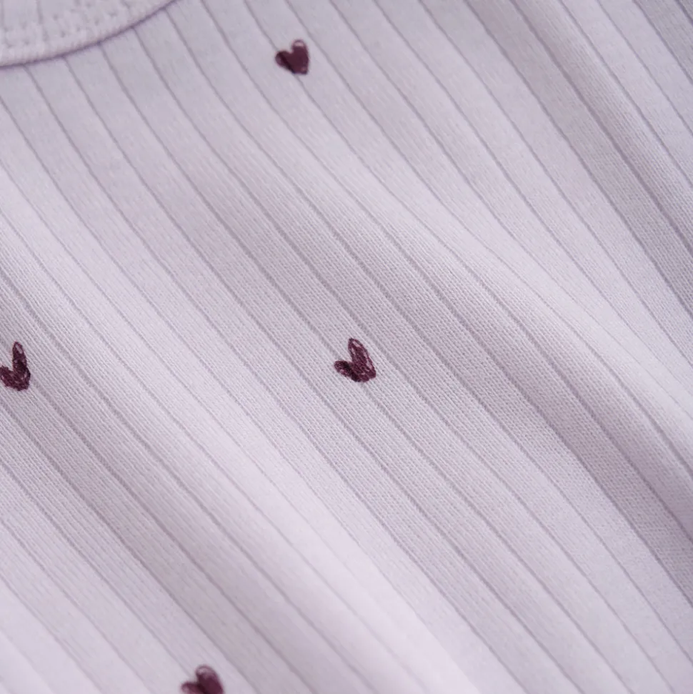 Rib Body Langærmet - 6380