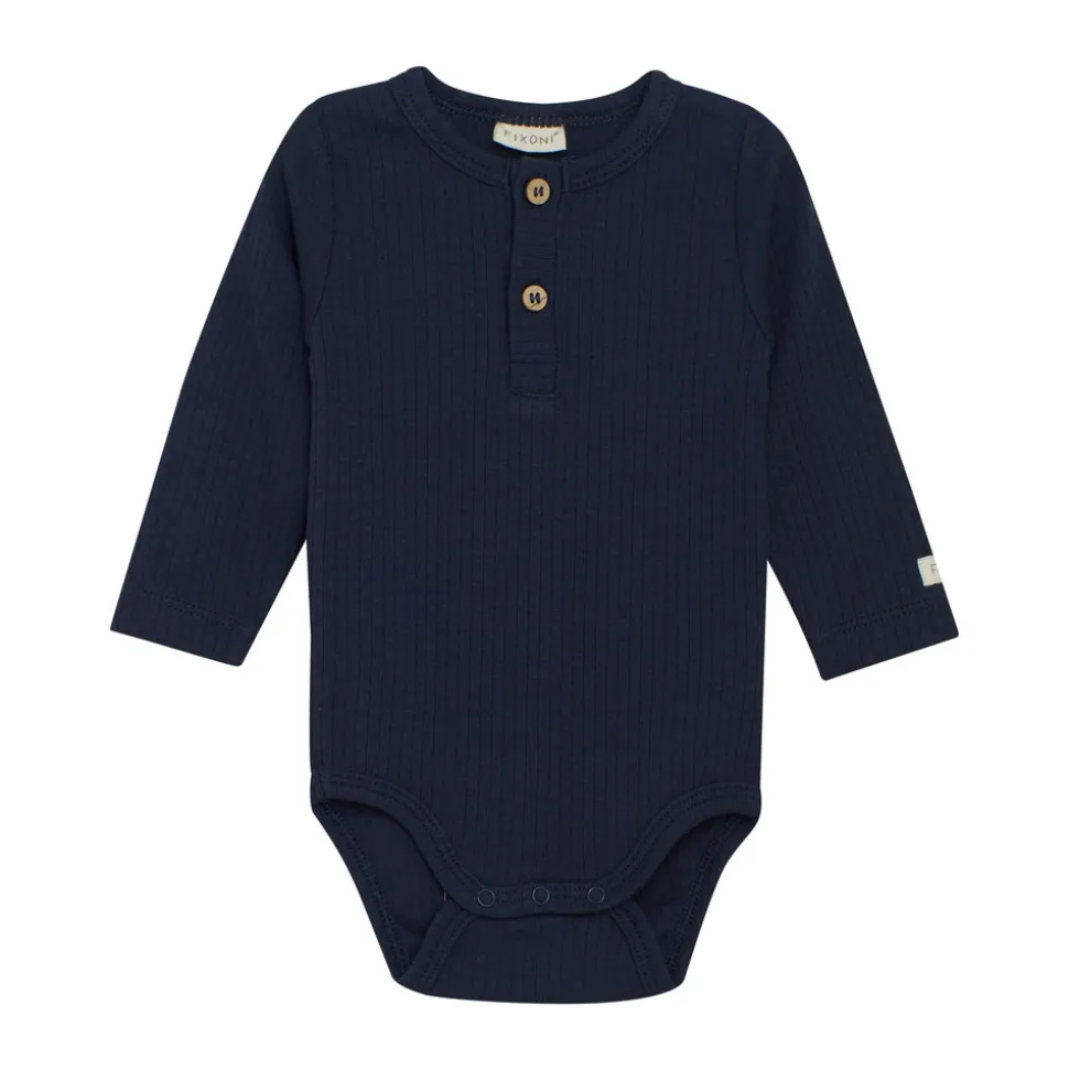 Rib Body Langærmet - 7555