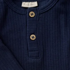 Rib Body Langærmet - 7555