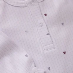 Rib Romper Langærmet - 6380