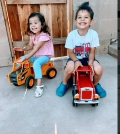 Ride-on Volvo dumper lastbil