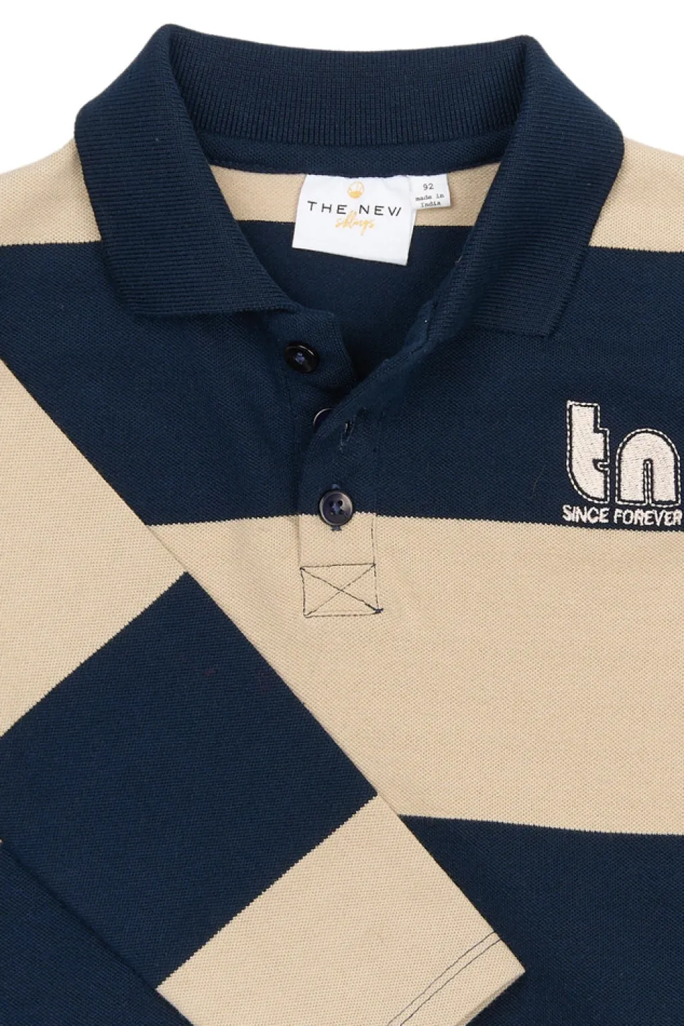 Rinon Pique Polo - NAVYBLAZER
