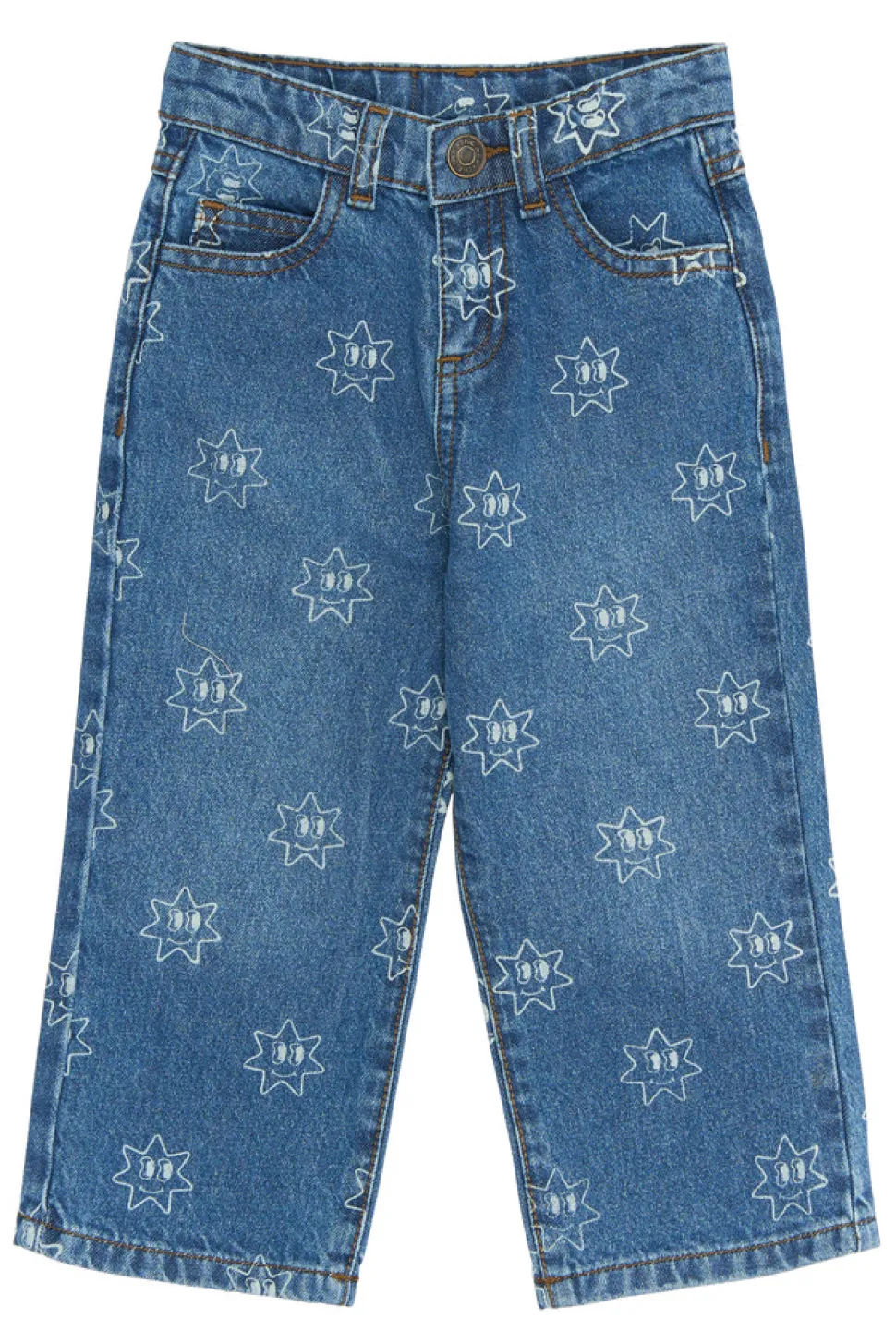 Ripley Wide Jeans - BLUE DENIM