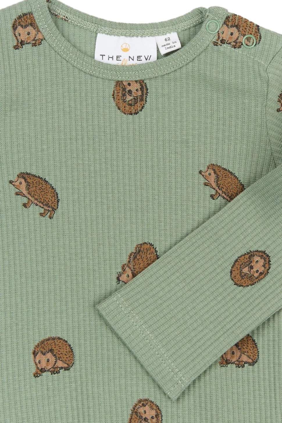 River Rib Body Langærmet - LILY PAD