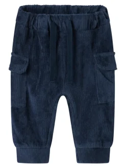 Ronny Velour Bukser - Navy Blazer