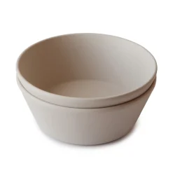 Runde Skåle I 2-Pak - Vanilla