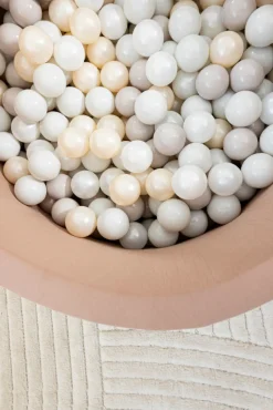 Rundt Boldbassin med 200 bolde- Cafe Latte