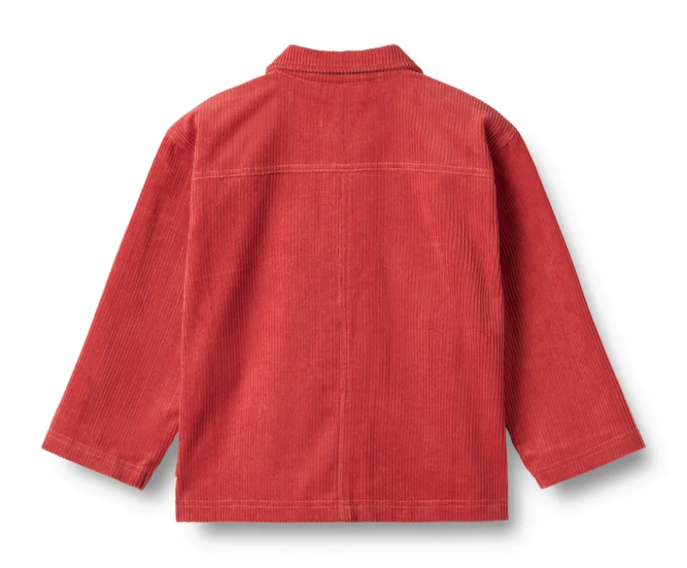 Sage Skjortejakke - Raspberry