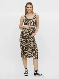 Sannie midi kjole 2-pak - BLACK