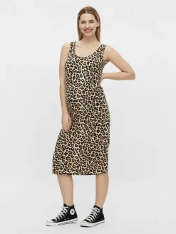 Sannie midi kjole 2-pak - BLACK