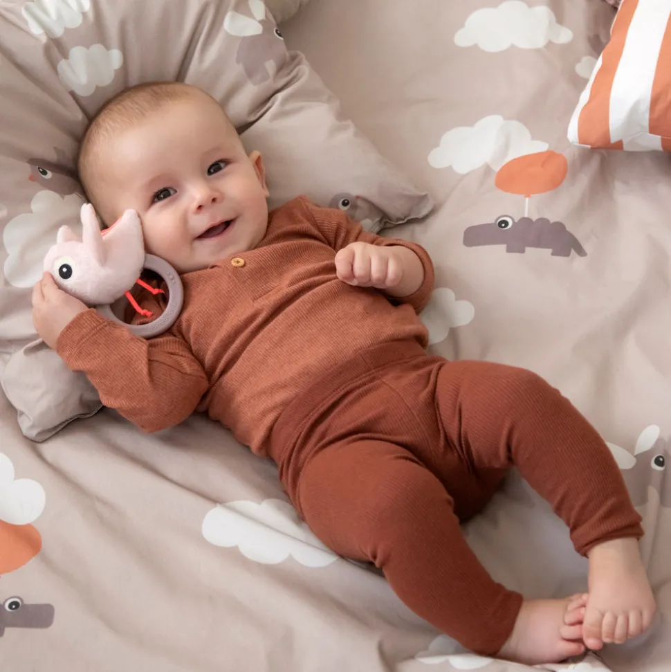 Sanserangle m/bidering Birdee - Blå