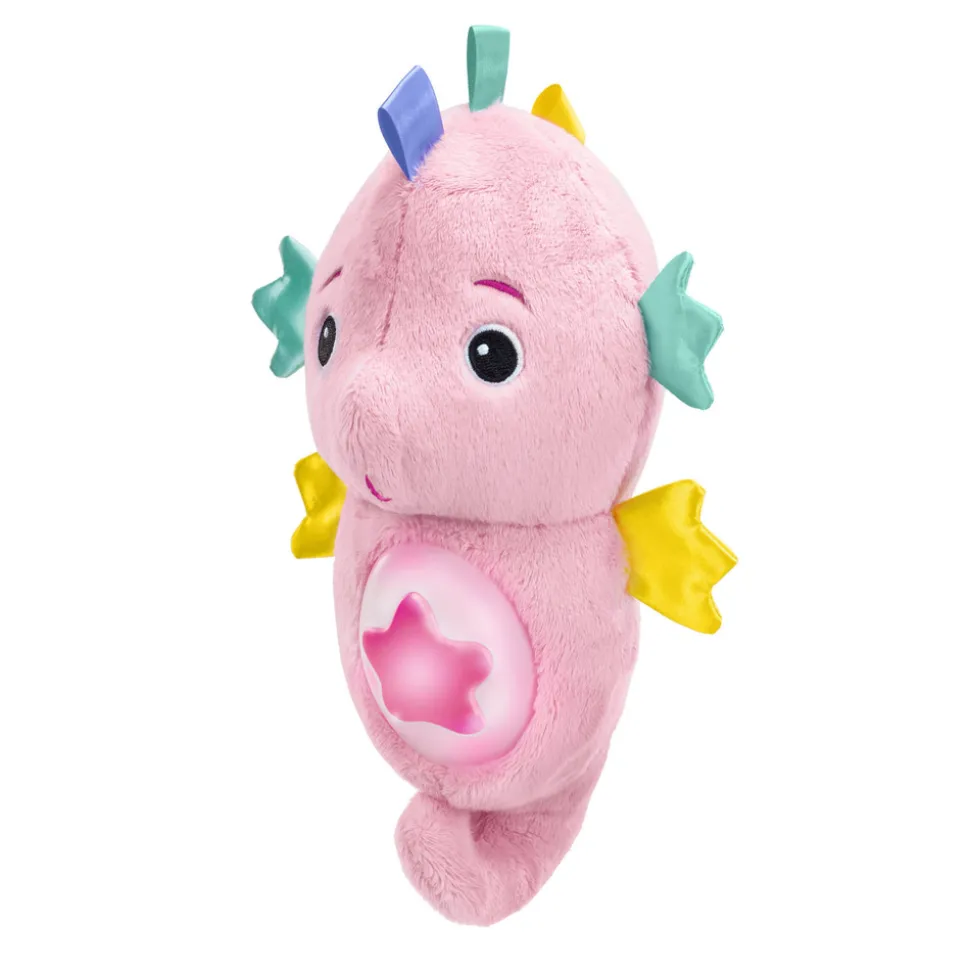 Sea Dreams Seahorse-Beroligende Bamse med Lyd Pink