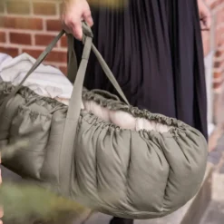 Sebra lift med kaleche - Dark olive