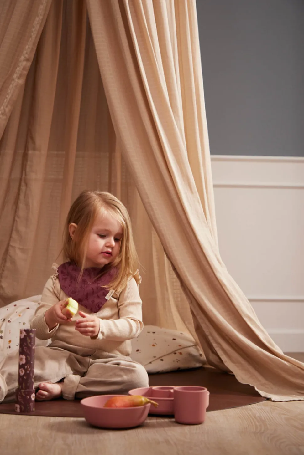 Sengehimmel - warm grey