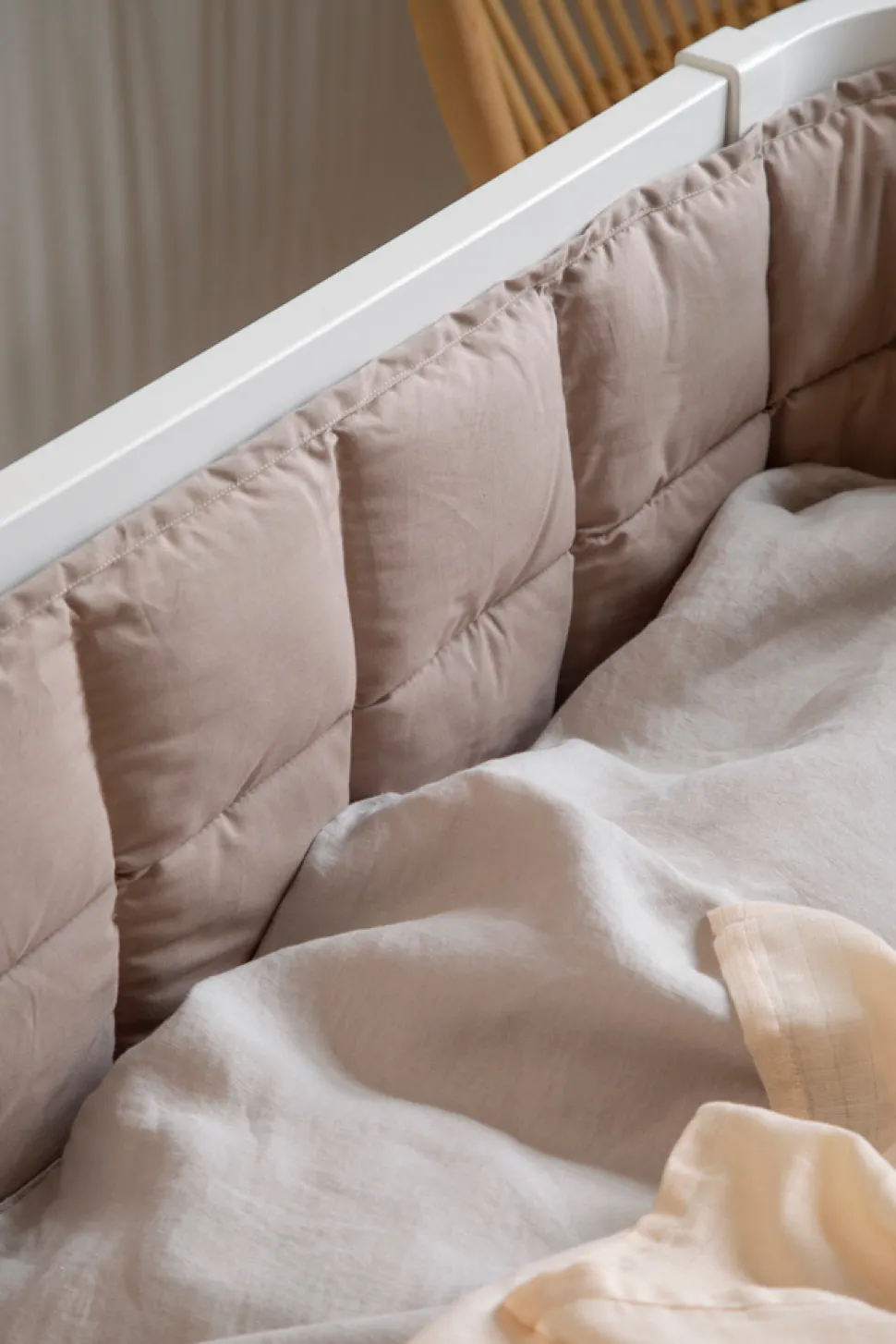 Sengerand, kapok - jetty beige