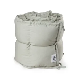 Sengerand, kapok, halv længde, mist green