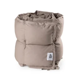 Sengerand, kapok, halv længde, jetty beige