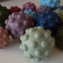 Sensory Silicone Fidget Ball - Sage