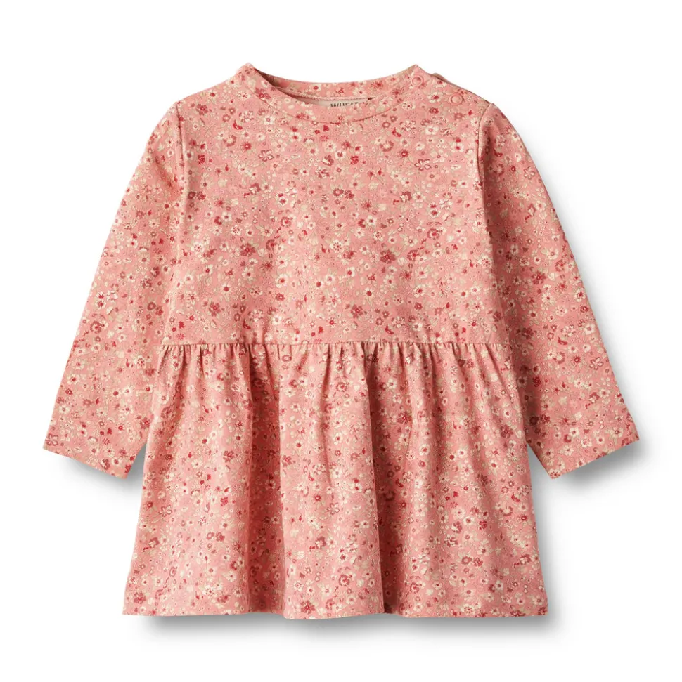 Sessa jersey kjole - rosette flowers