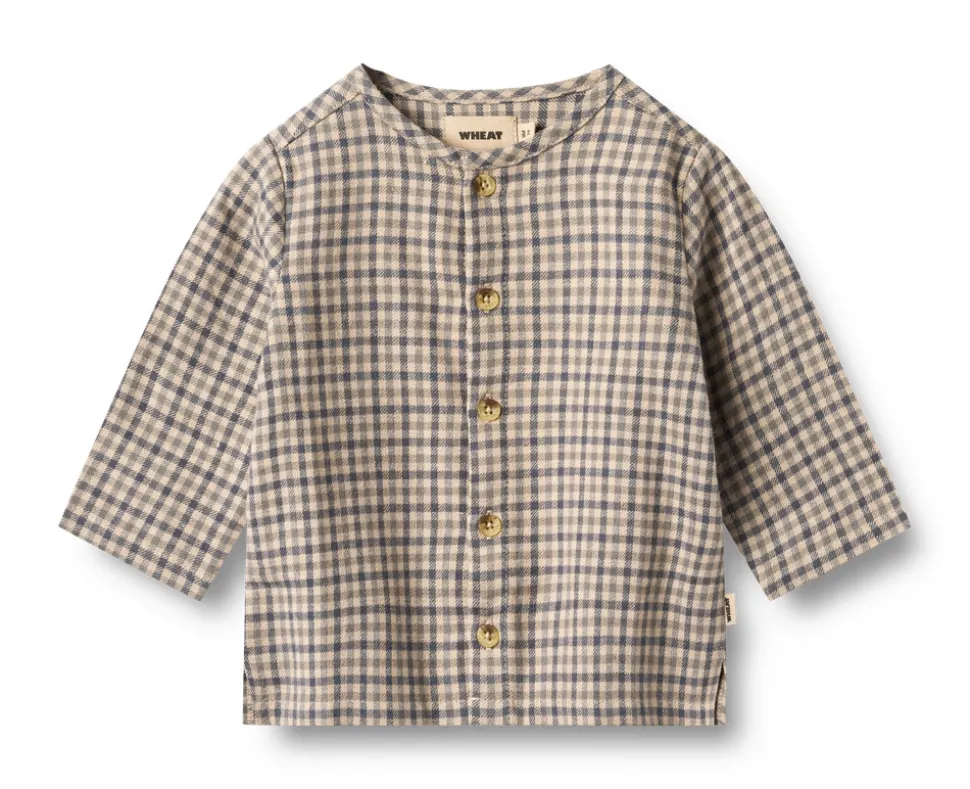 Shelby Skjorte - Blue check