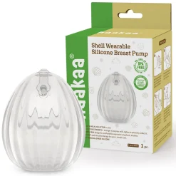 Shell Silikone Brystpumpe 120ml