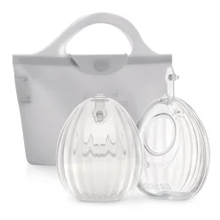 Shell Silikone Brystpumpe 75ml - 2-pak