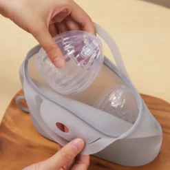 Shell Silikone Brystpumpe 75ml - 2-pak