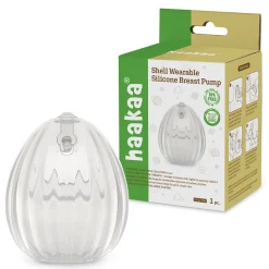 Shell Silikone Brystpumpe 75ml