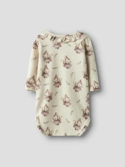 Shelly Langærmet Body - Peyote melange