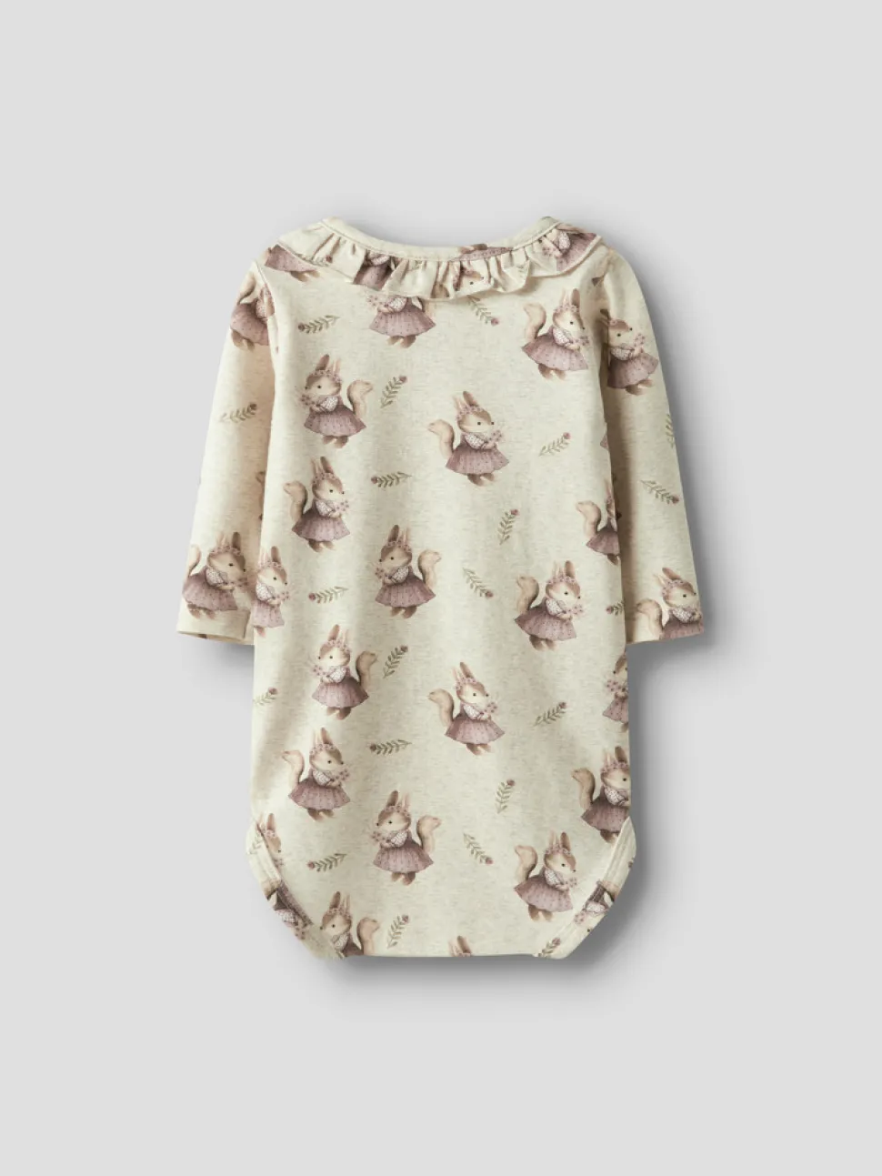 Shelly Langærmet Body - Peyote melange
