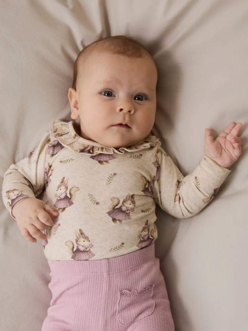 Shelly Langærmet Body - Peyote melange