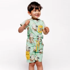 Shorts - Minty green sea