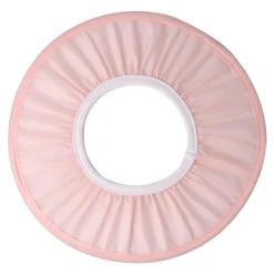 Shower cap med blød elastik, rosa