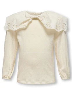 Sia Pella langærmet top - BIRCH