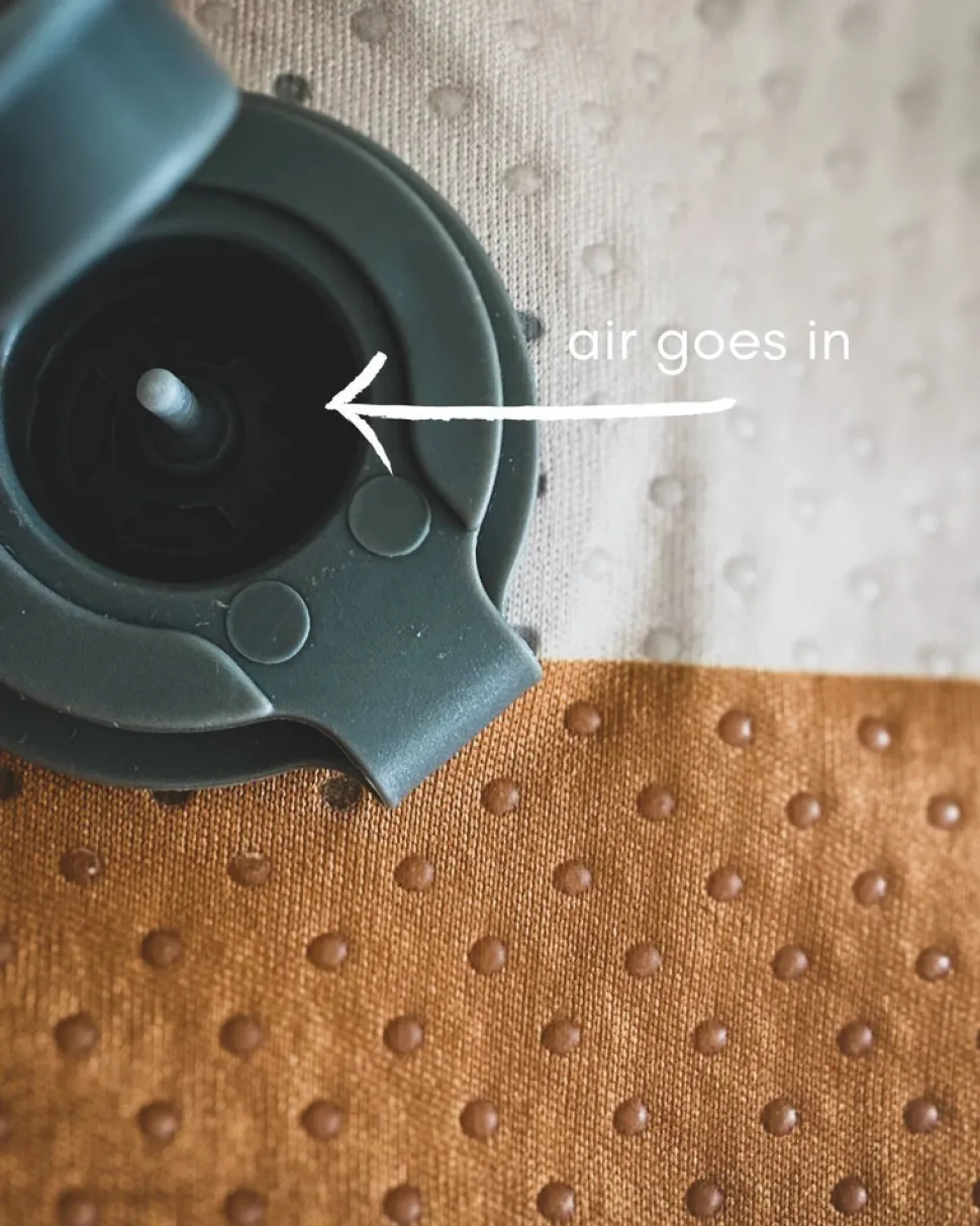 Siddepude - hav støvet blå