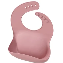 Silicone hagesmæk, 2-pk, rose+coral
