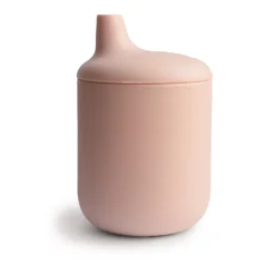Silicone Sippy Cup Blush