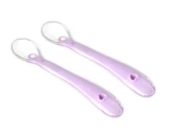 Silicone spoon - lavendel 2-pack