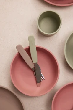 Silikone bestiksæt - green