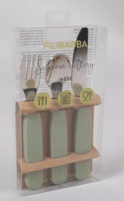 Silikone bestiksæt - green