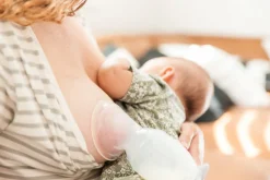 Silikone brystpumpe inkl. blomsterstopper 100 ml