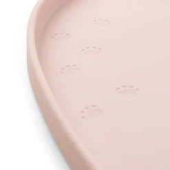 Silikone dækkeserviet m/høj kant Elphee - Pudder