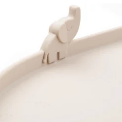 Silikone dækkeserviet m/høj kant Elphee - Sand