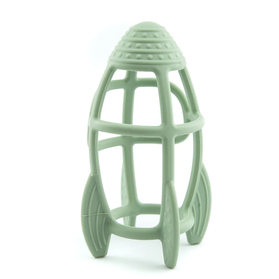 Silikone Raket - støvet grøn