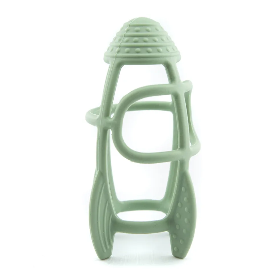 Silikone Raket - støvet grøn