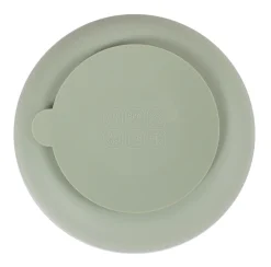 Silikone tallerken - green