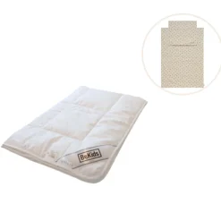 Silke babydyne med sengetøj - Elefant