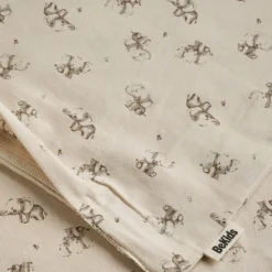 Silke babydyne med sengetøj - Elefant