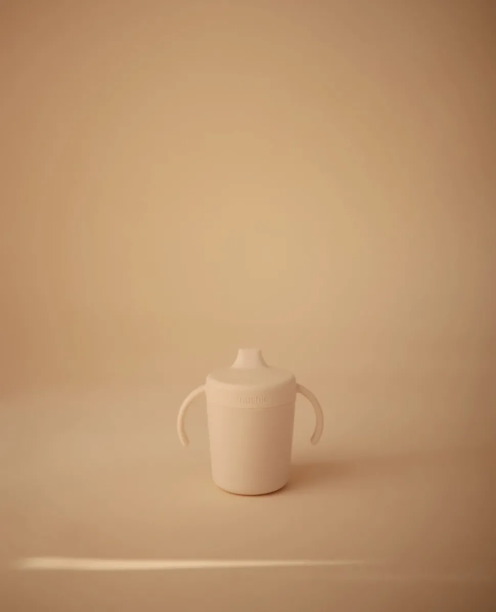 Sippy-Kop I Hård Plast - Ivory