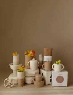 Sippy-Kop I Hård Plast - Ivory